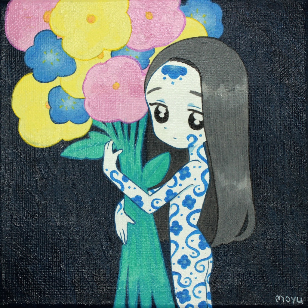 【キャンバス原画】花器