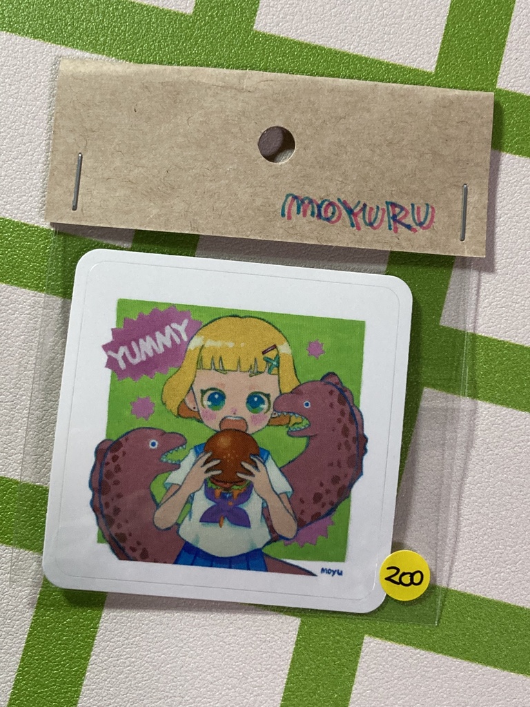 【ステッカー】YUMMY!