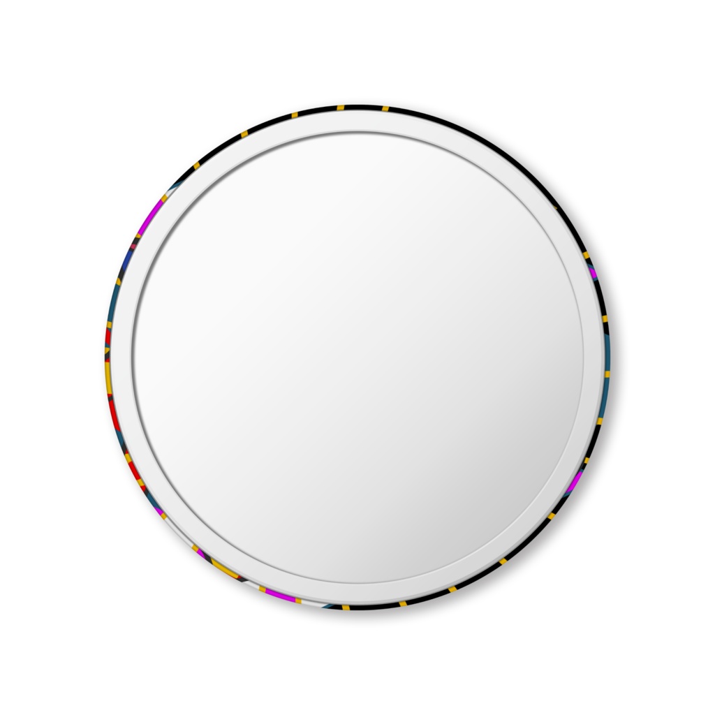 紅猫神様缶ミラー