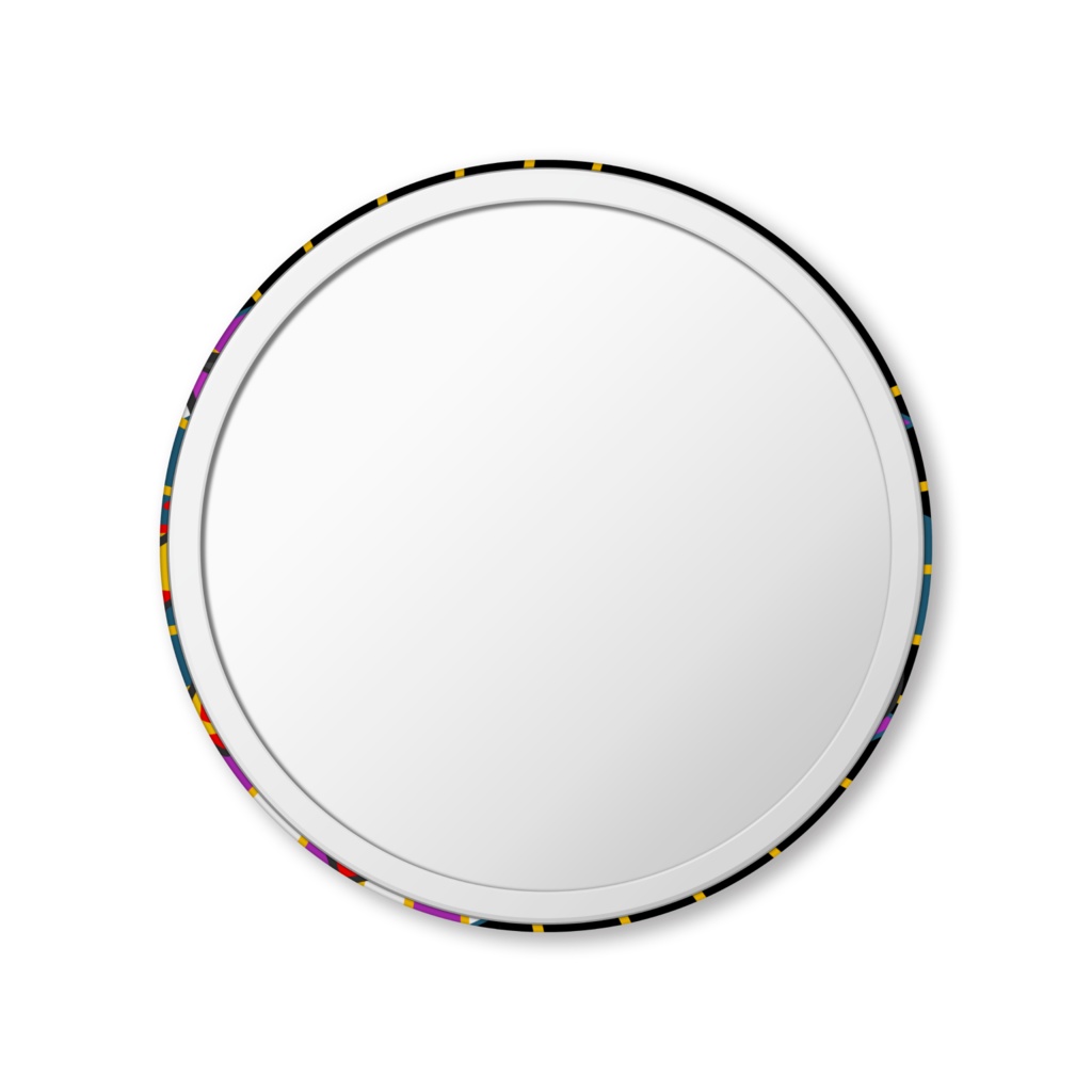 黒猫神様缶ミラー