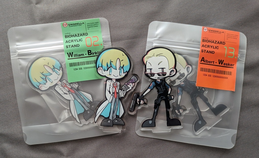 アンブレラ　アクスタ