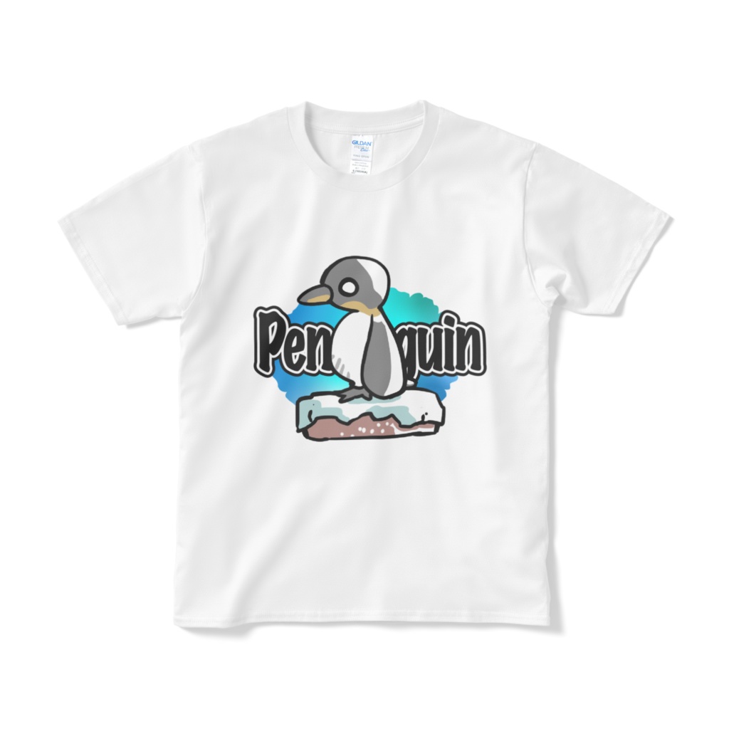 ペンギンTシャツ_白