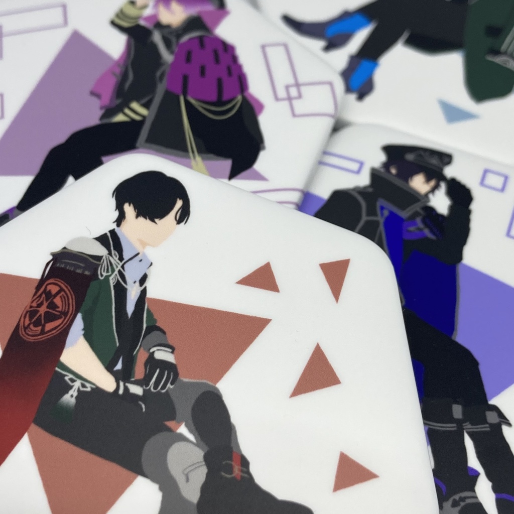 【刀剣乱舞】六角形缶バッジ