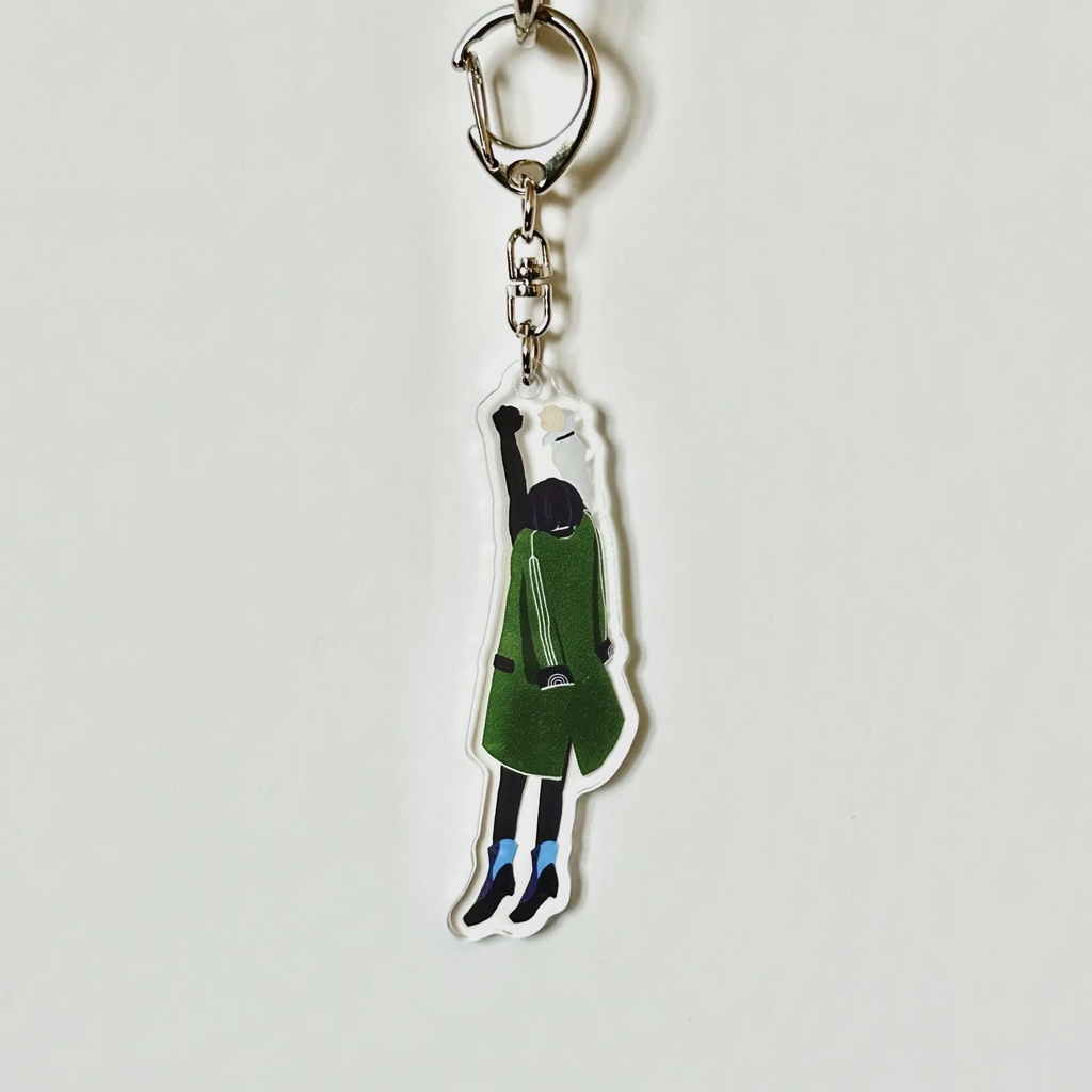 連れてって男士アクリルキーホルダー