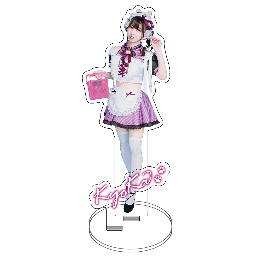アクリルフィギュア「KyoKa／猫耳メイド服ver」