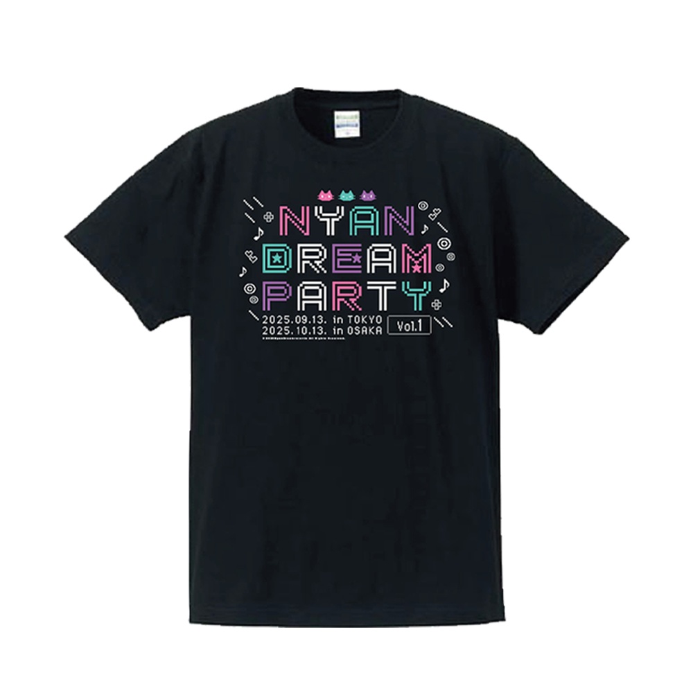 NyanDreamParty vol.1 Tシャツ（XLサイズ）