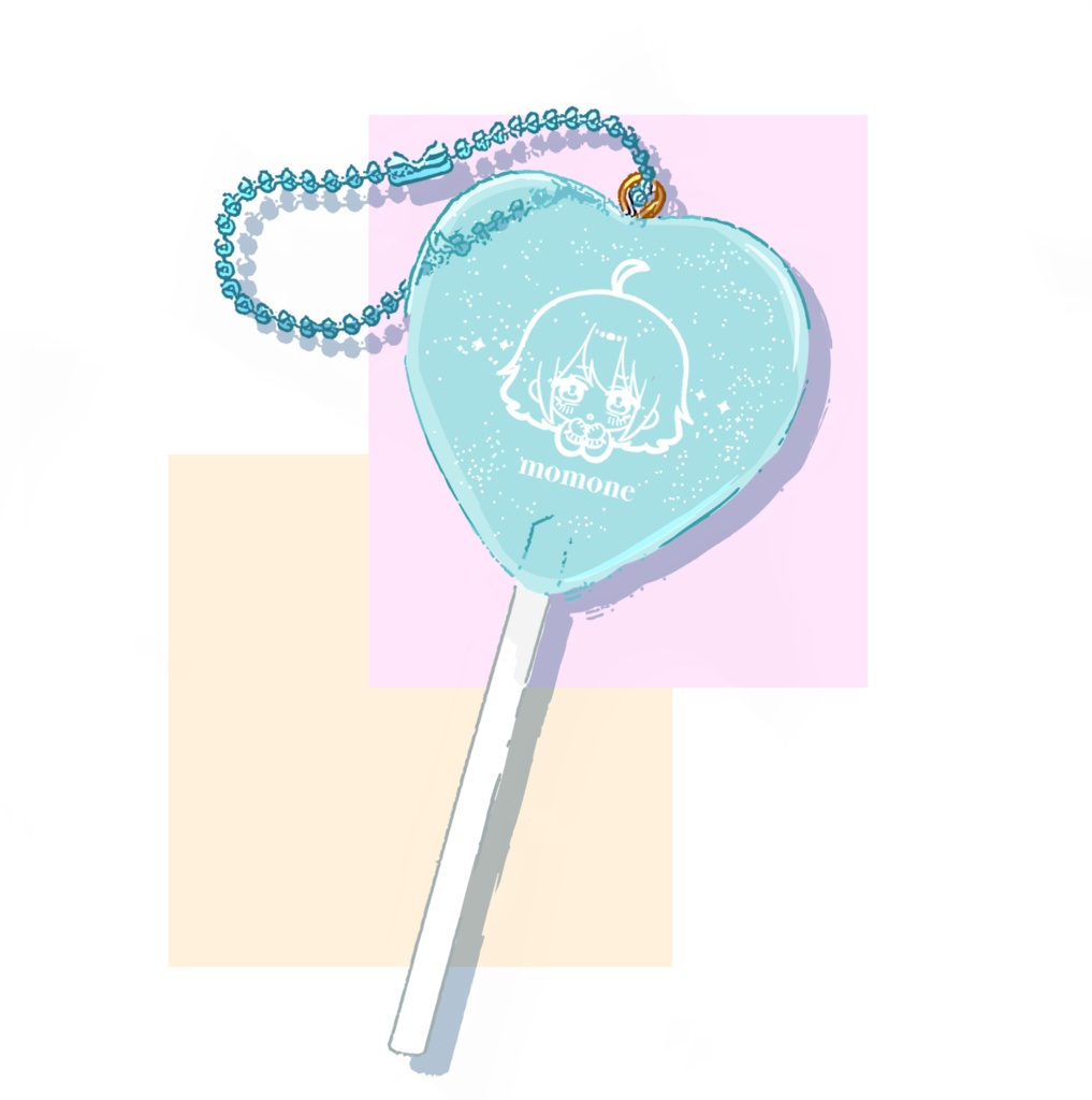 おねだりペロキャンキーホルダー