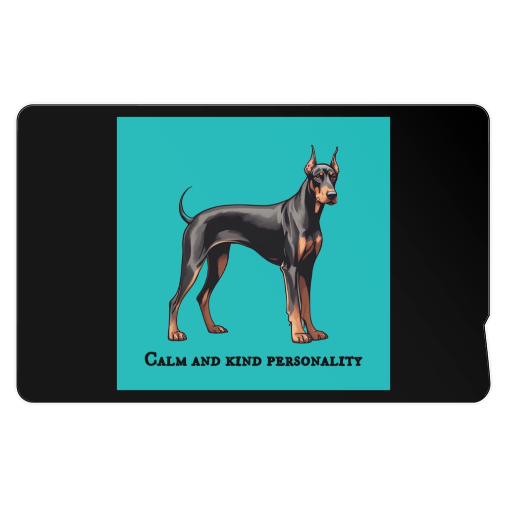ICカードステッカー ドーベルマン ソロ Doberman Solo