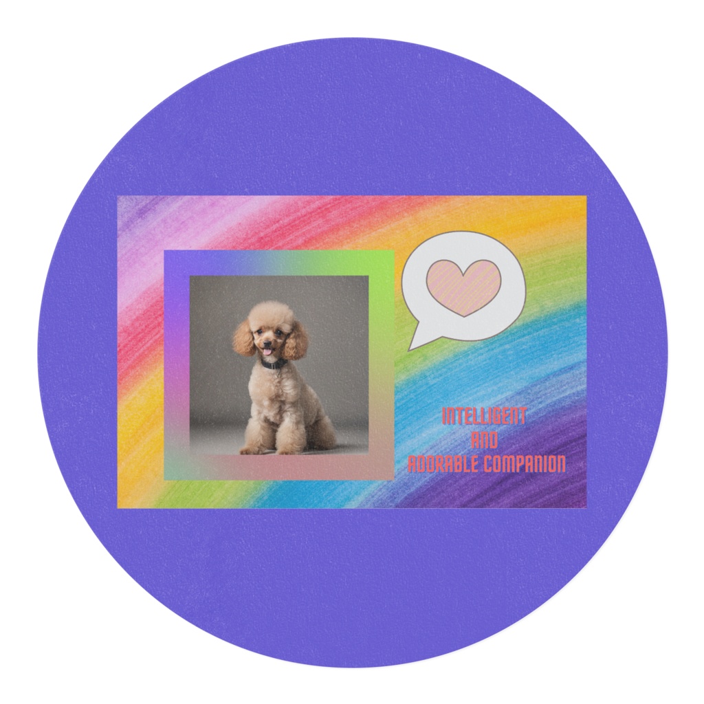 マスキングテープ トイプードル マロン toy poodle Maron