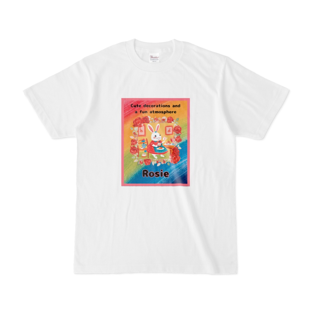 Tシャツ T-shirt  お茶会シリーズ　Tea party series　ロージー　Rosie 