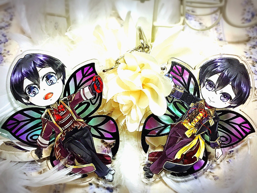 燕尾イメージ衣装アクリルキーホルダー