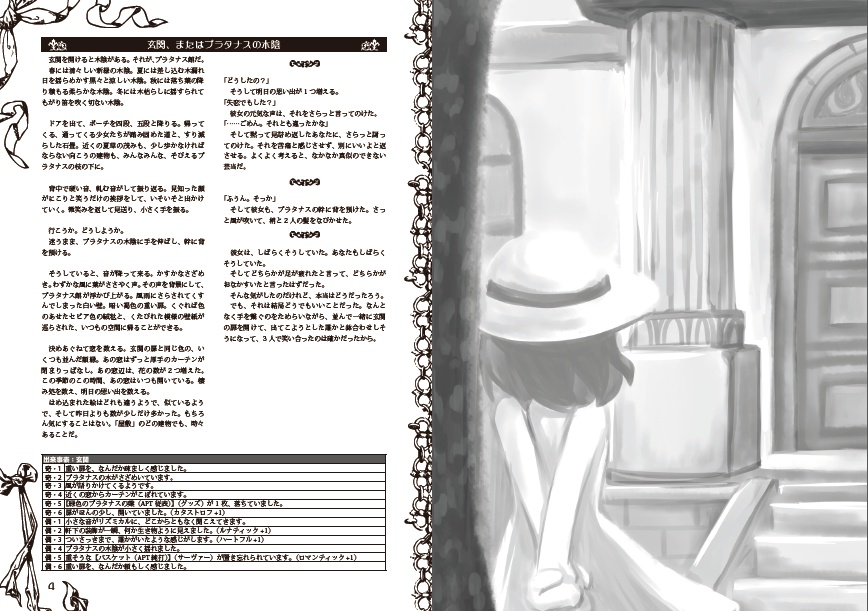 プラタナス館断章 - 少女展爛会二版サプリメント