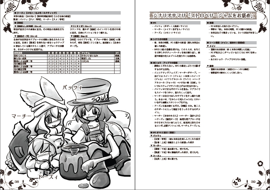 おもいでレシピ - 少女展爛会二版サプリメント