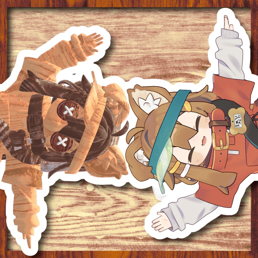 何でも木製マテリアル&人形ボタンおめめセット