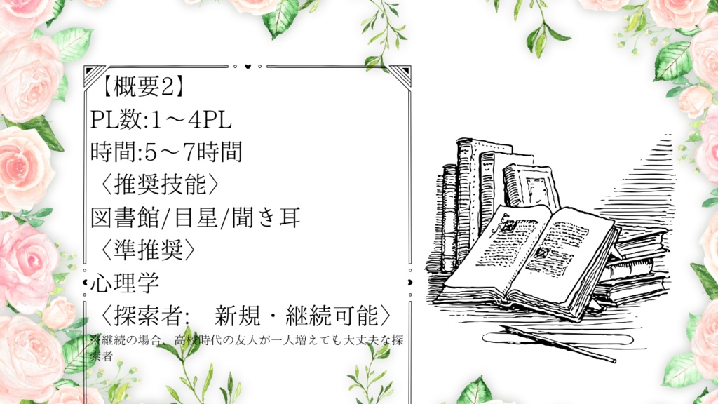 【COC6版】Letter/レター