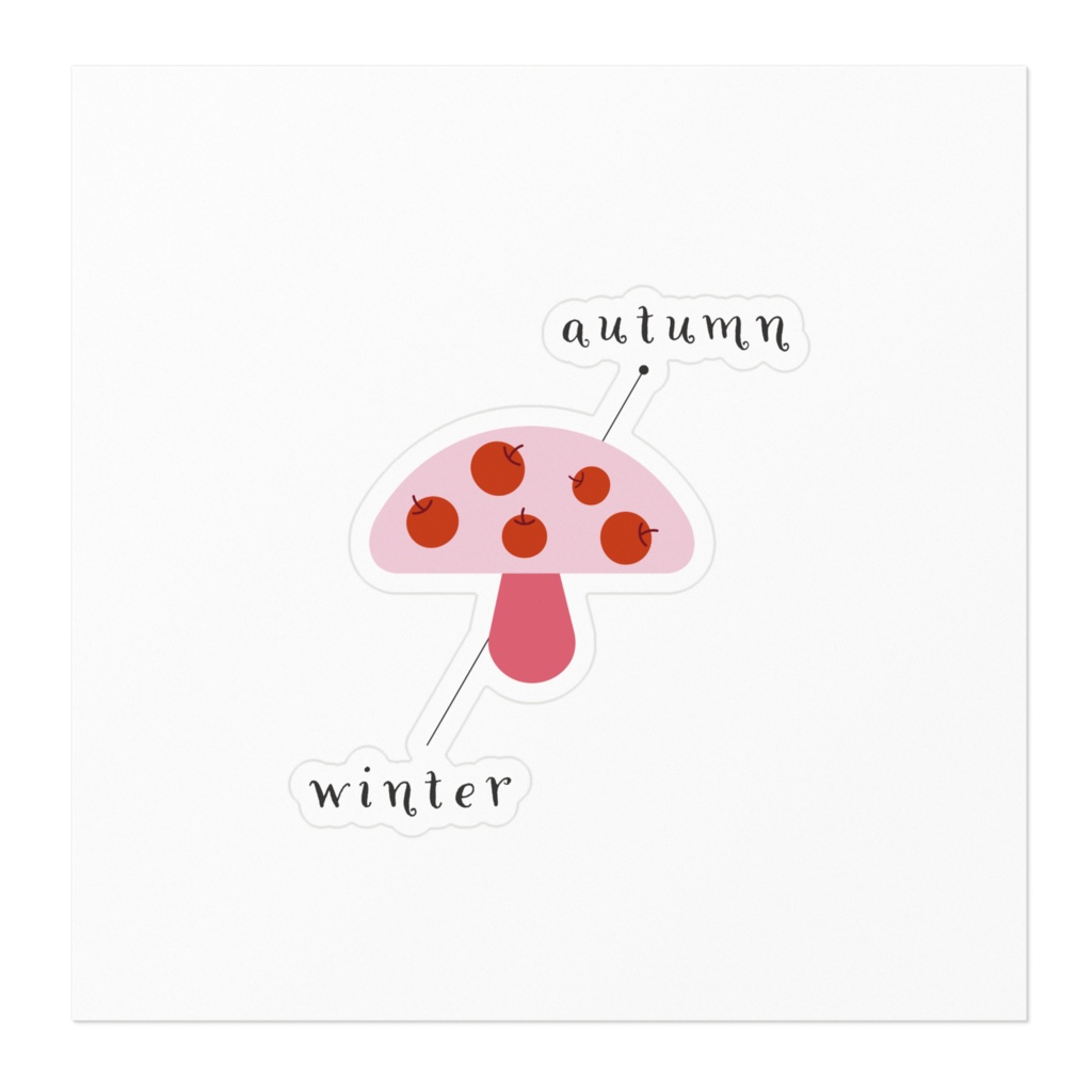 autumn-winter ステッカー