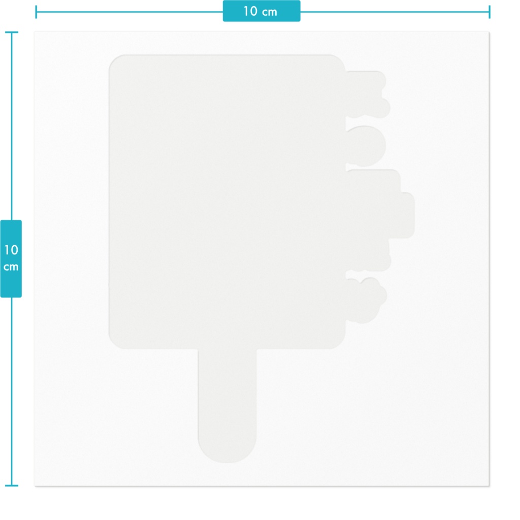 夏の夕焼けステッカー