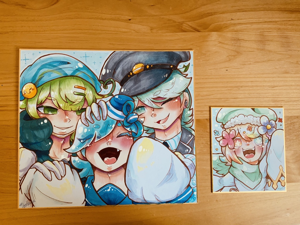 でかぁい!色紙/なにもなかったルート