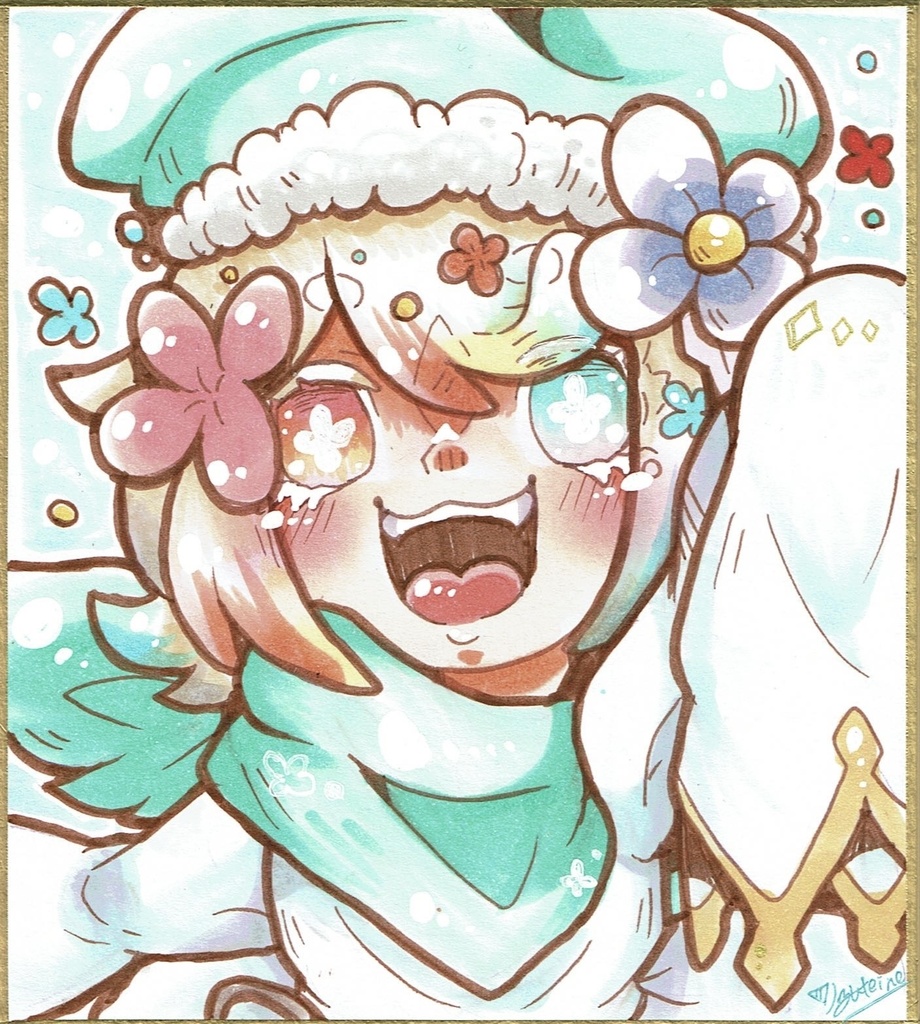 イラスト色紙コレクション3