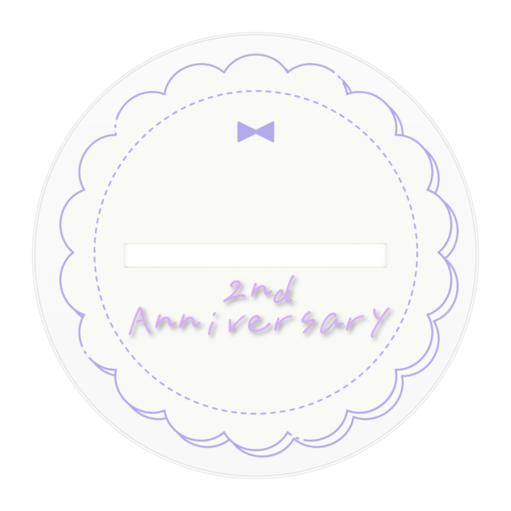 アクリルフィギュア2周年 / acrylic figure 2nd anniversary