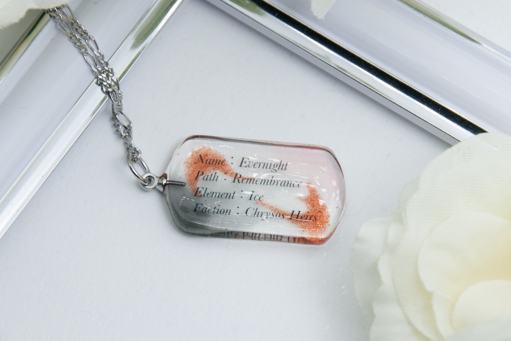 長夜月 イメージドッグタグ