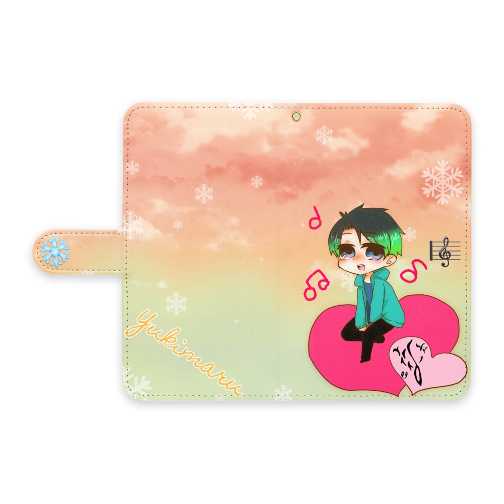 ❄🎼ゆきまる スマホカバー