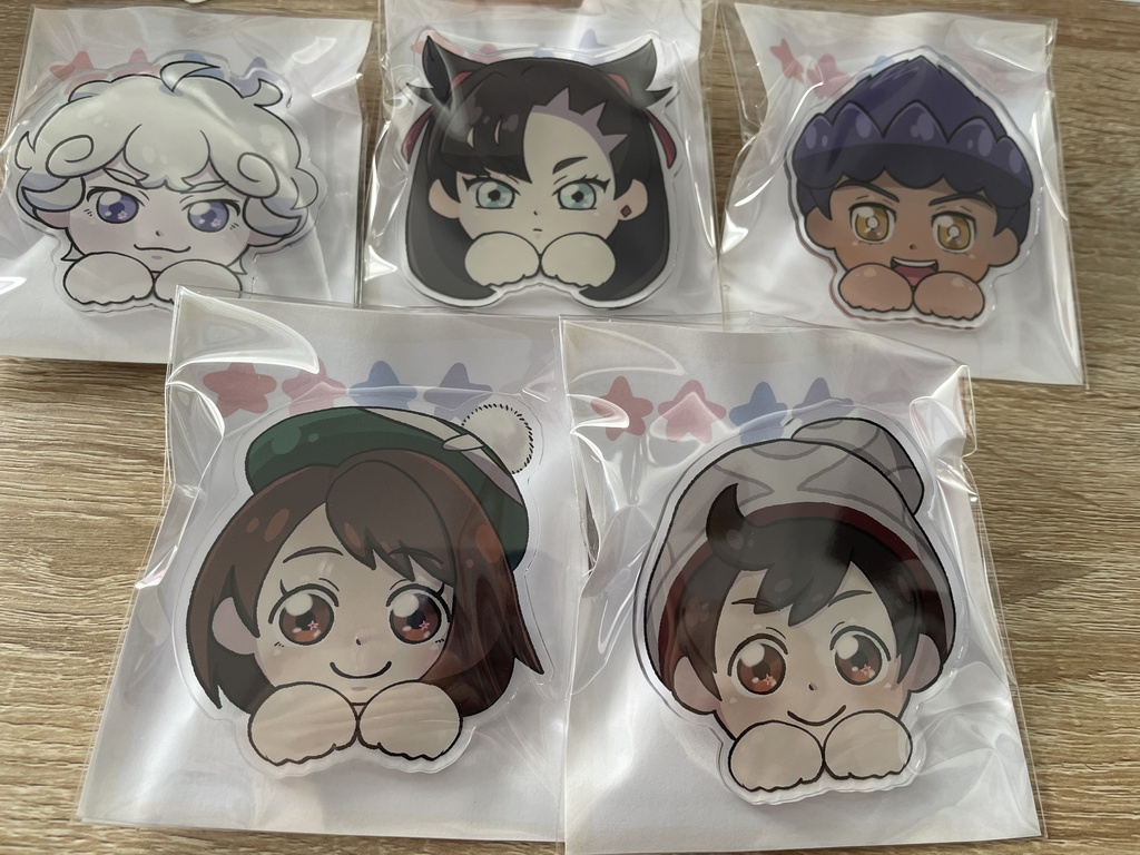 ガラル同期組でっかわクリップ