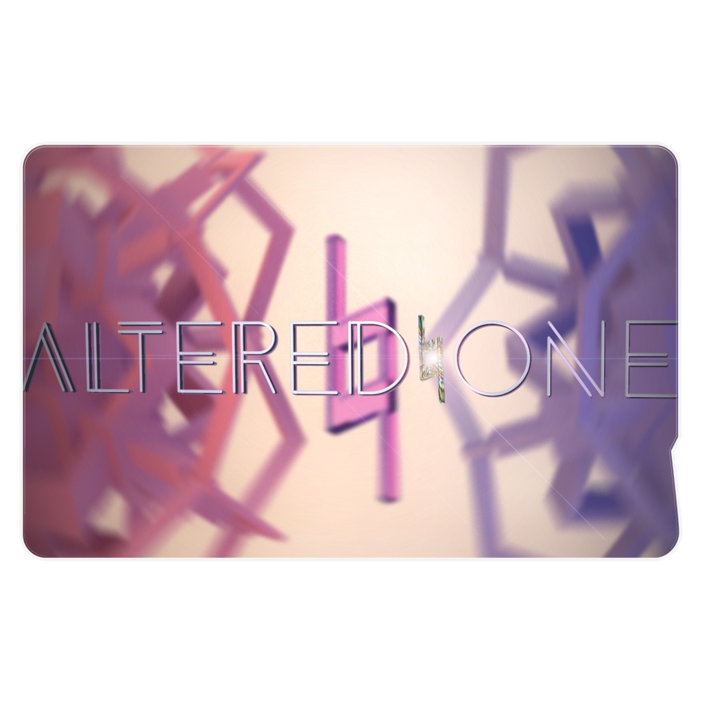 Altered One【ICカードステッカー】