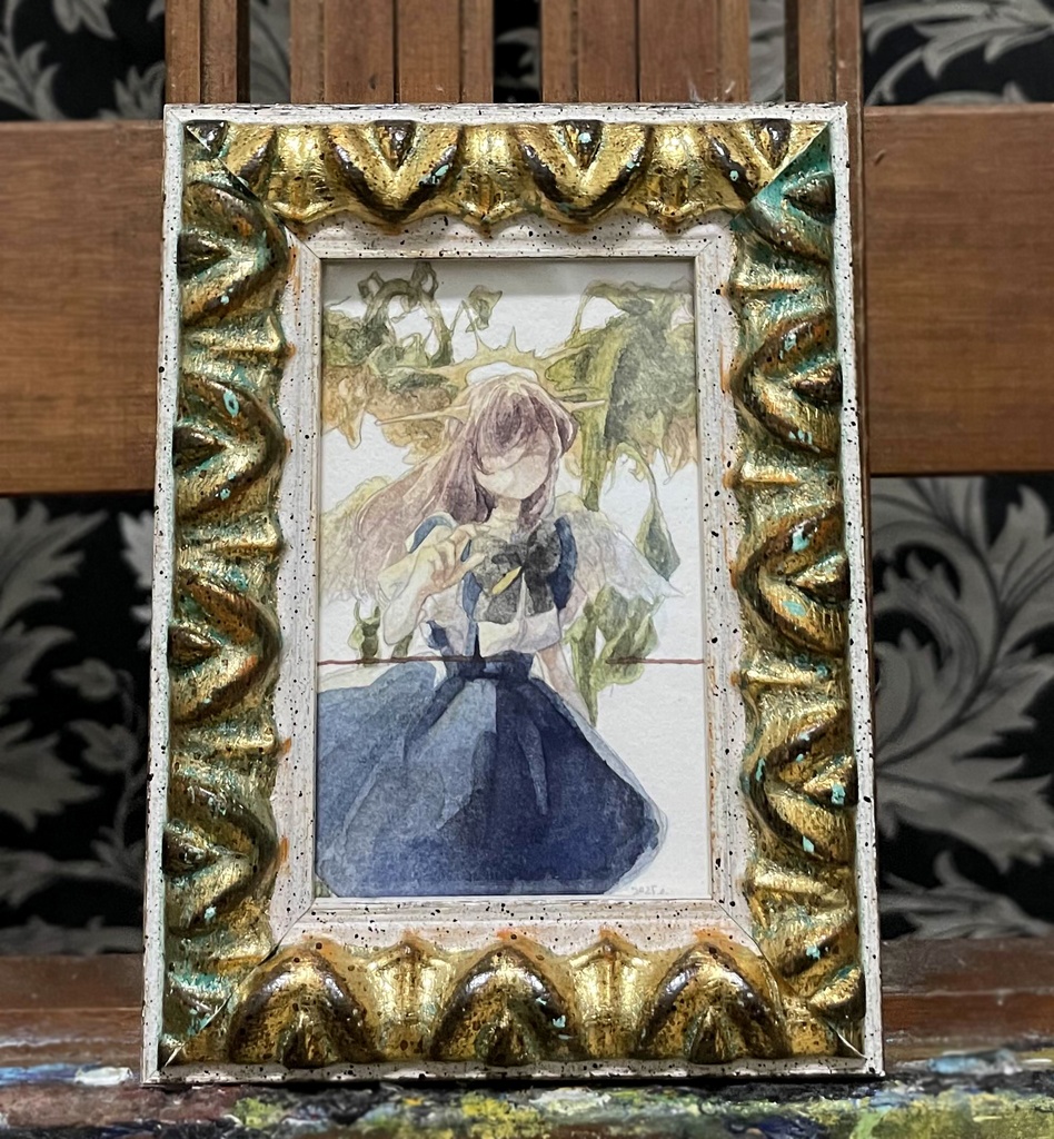 原画「ごきげんのよう」