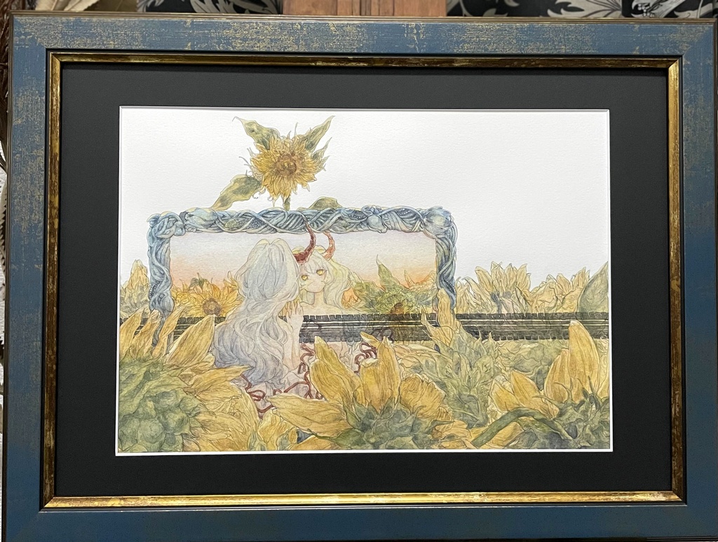 原画「静寂、もう帰れないよ」