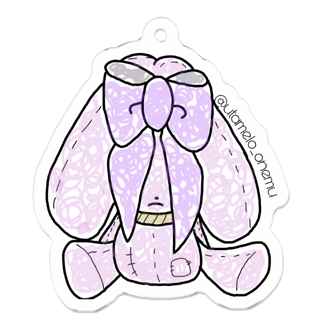 うたうさちゃんアクキー🐰