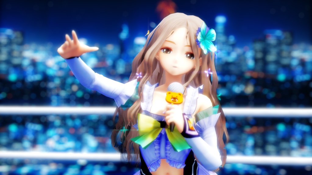 夏恋花火MMDモーション配布及び支援者向け来夢MMDモデル付き