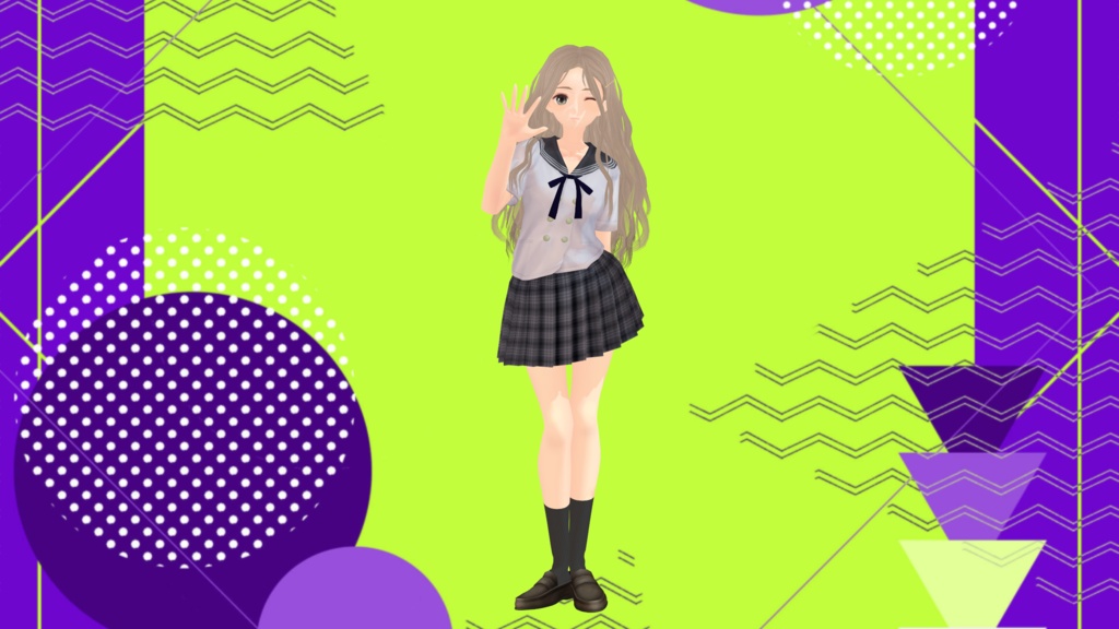 夏恋花火MMDモーション配布及び支援者向け来夢MMDモデル付き