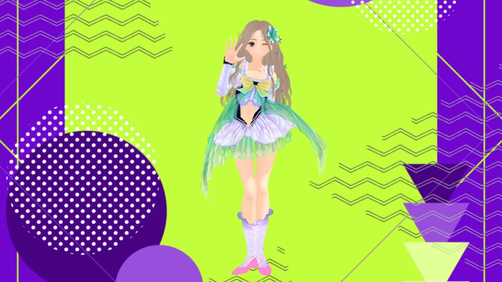 夏恋花火MMDモーション配布及び支援者向け来夢MMDモデル付き