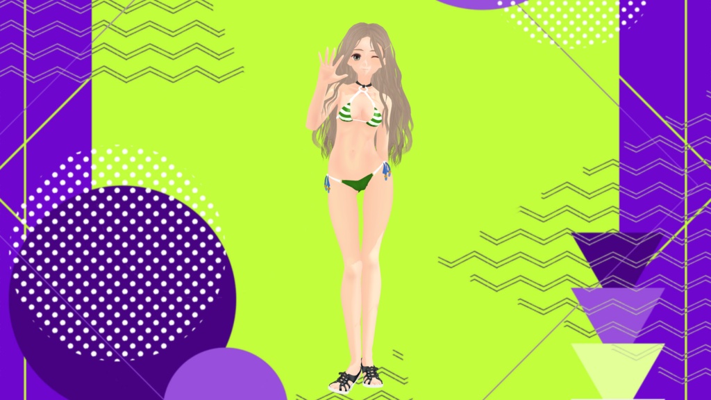 夏恋花火MMDモーション配布及び支援者向け来夢MMDモデル付き