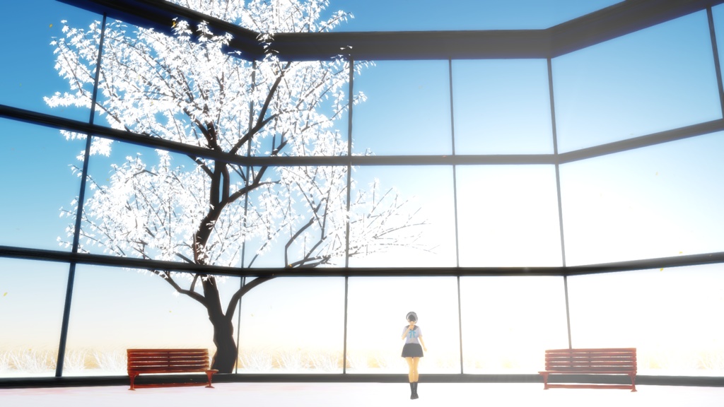 四季の木のあるスカイドーム用ステージ