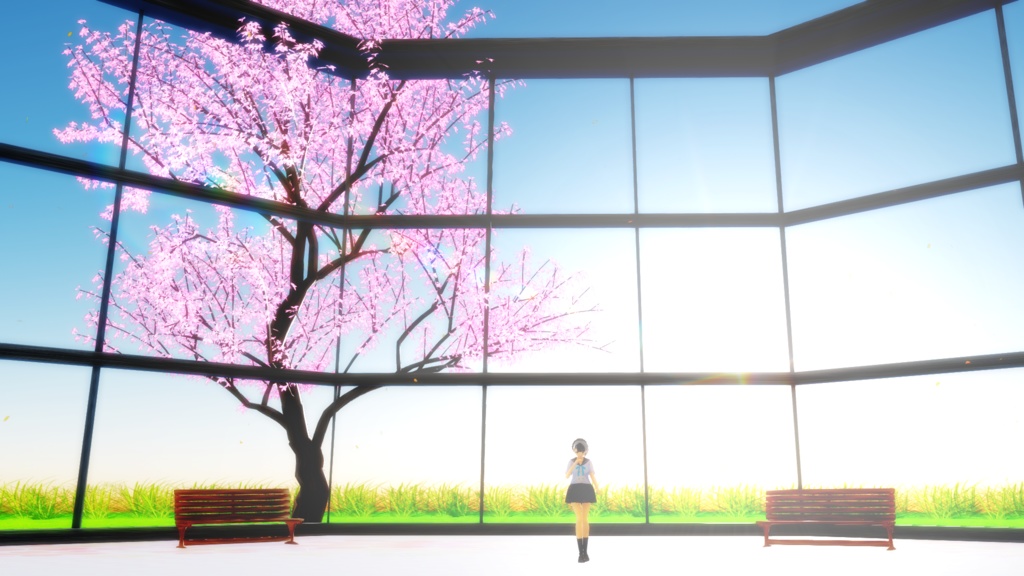 四季の木のあるスカイドーム用ステージ