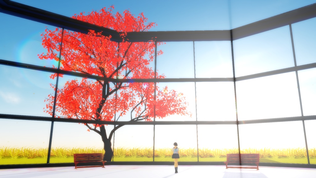 四季の木のあるスカイドーム用ステージ