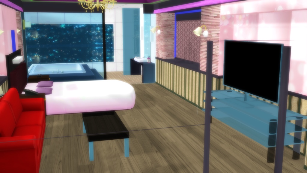Room001MMD用ステージ
