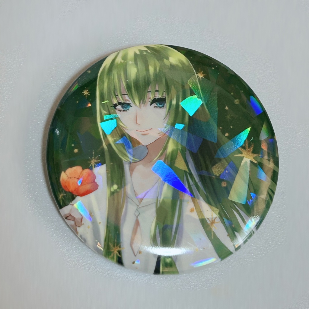 エルキドゥさんホログラム缶バッジ
