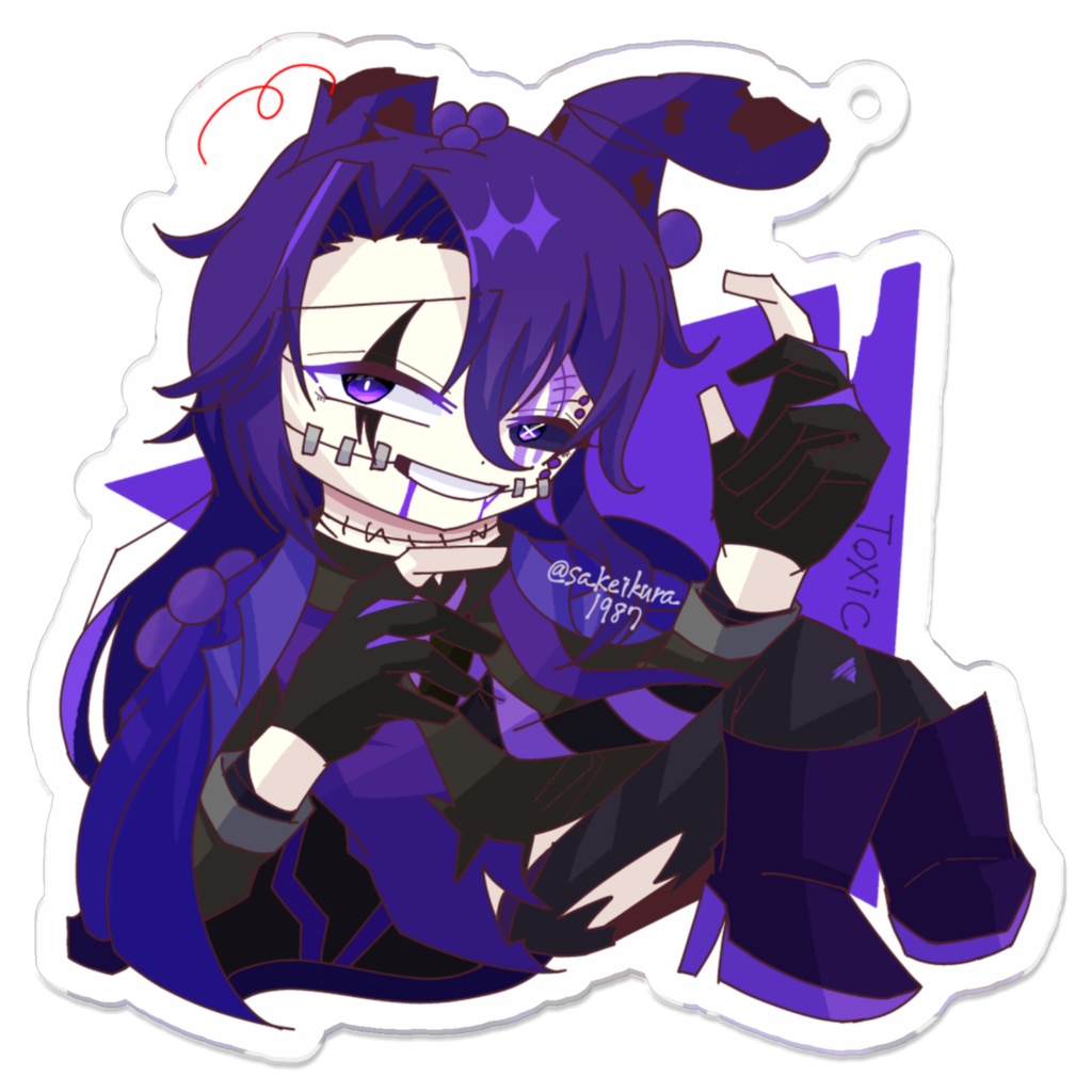 Toxic Springtrap | 擬人化アクリルキーホルダー