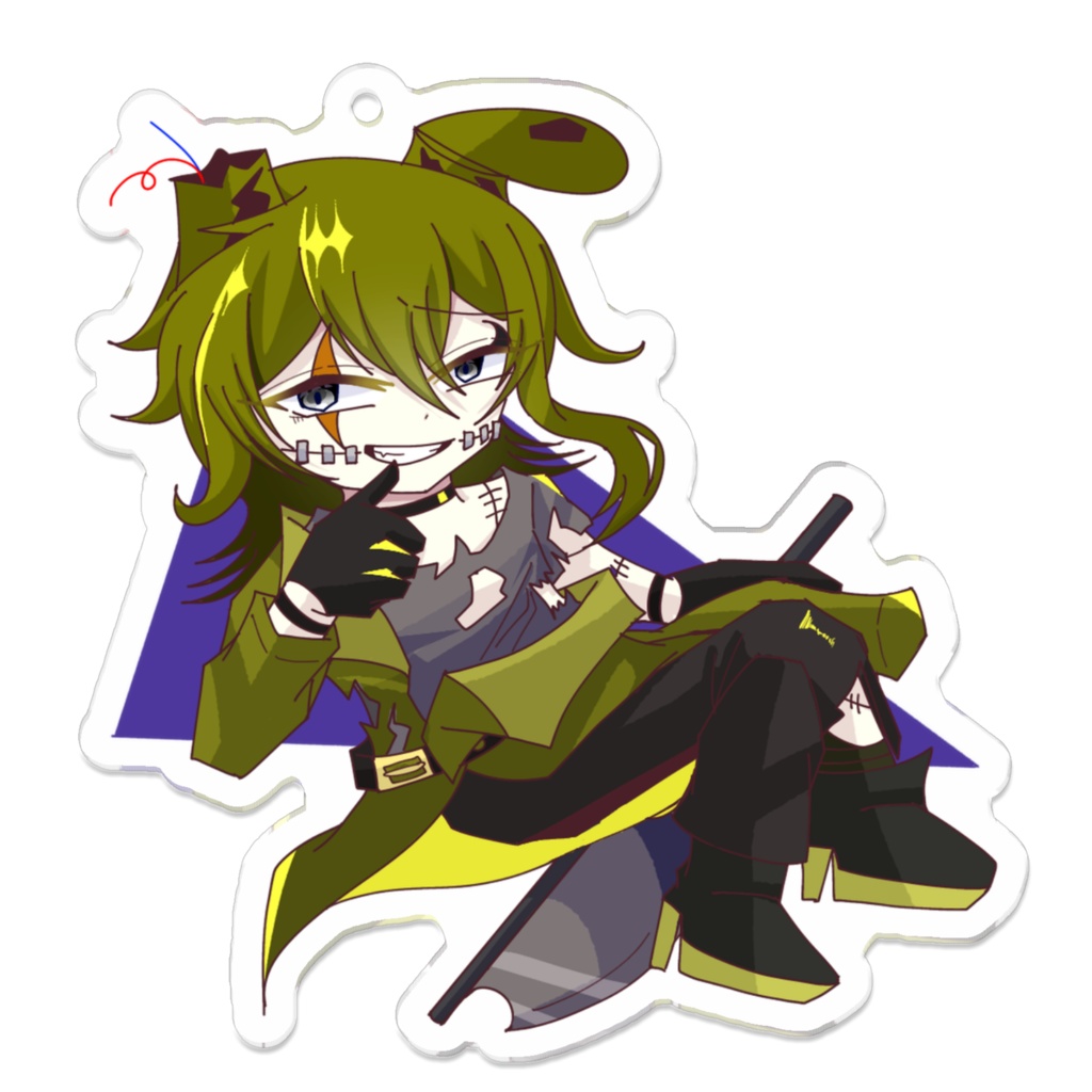 【2025年ver】Springtrap | 擬人化アクリルキーホルダー