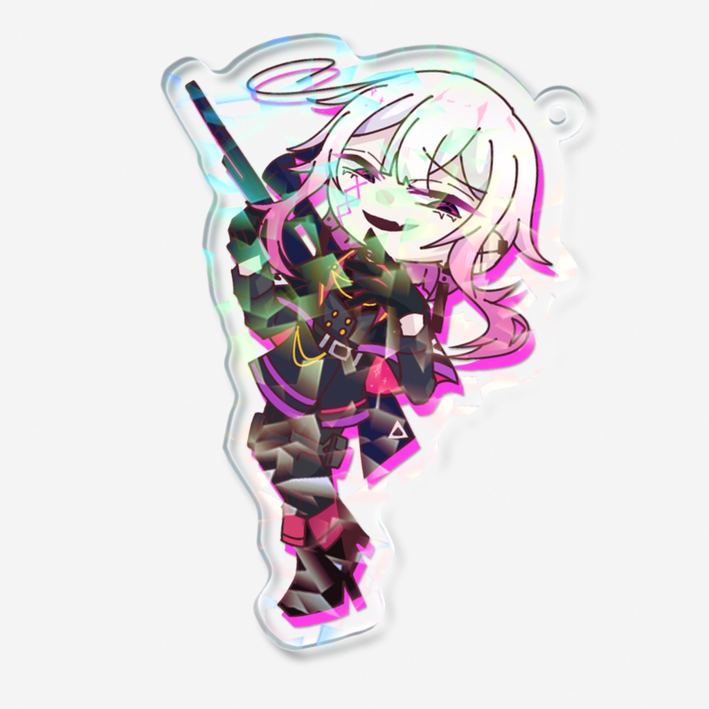 【リカ】ホログラムアクキー