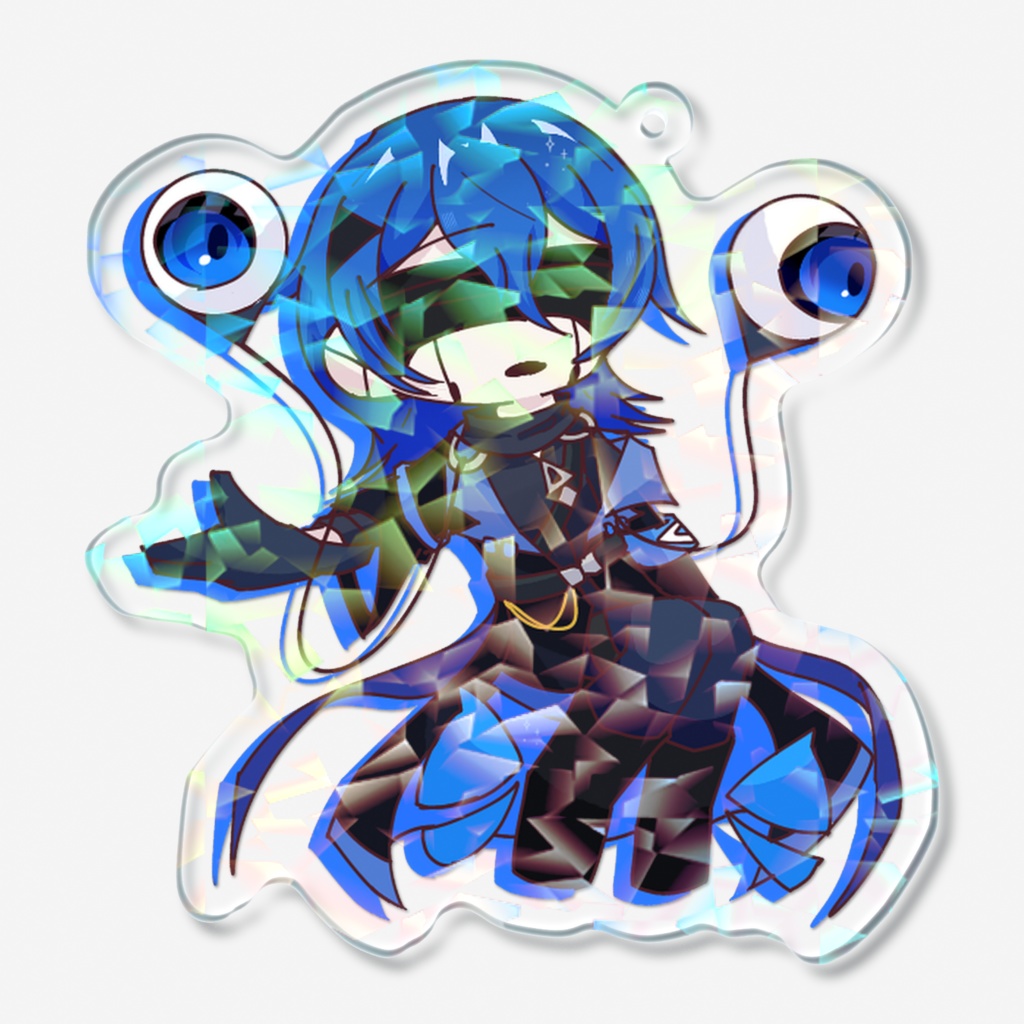 【ルリナ】ホログラムアクリルキーホルダー