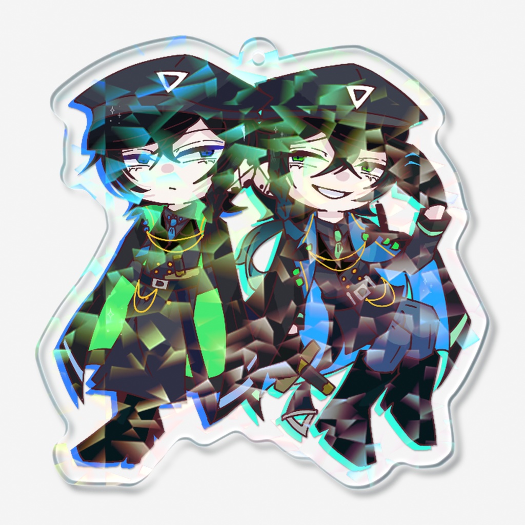 【ルドー&アルベルト】ホログラムアクリルキーホルダー