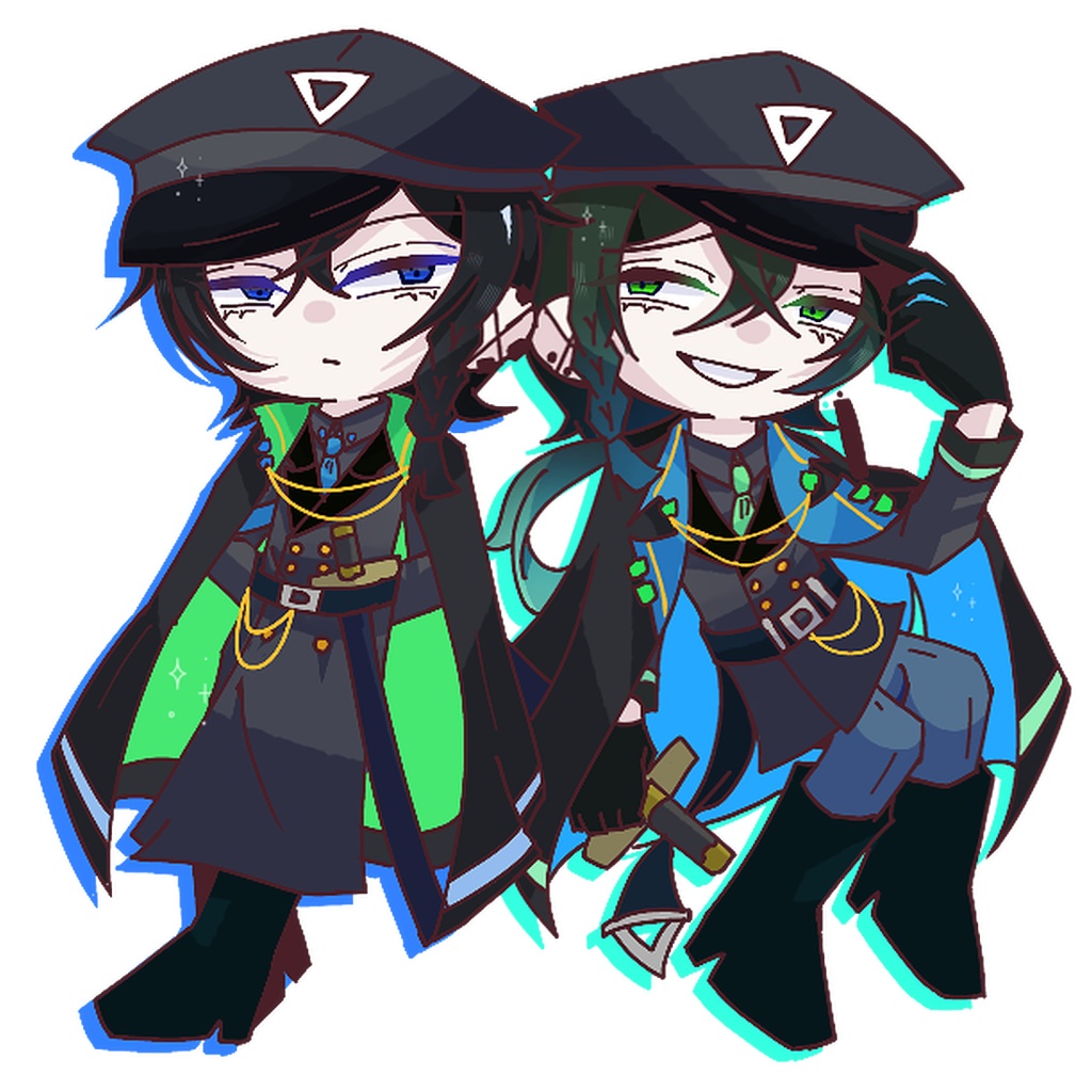 【ルドー&アルベルト】ホログラムアクキー