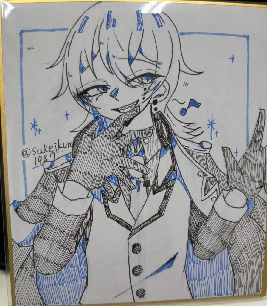 【リジア】ミニ色紙