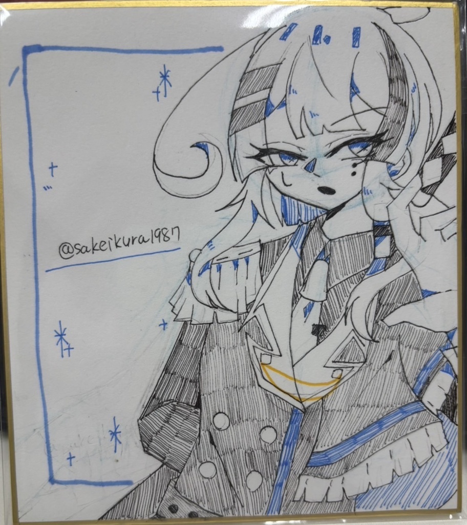 【ヒガン】ミニ色紙