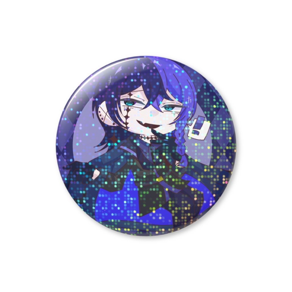 【セド】SD グリッター缶バッジ