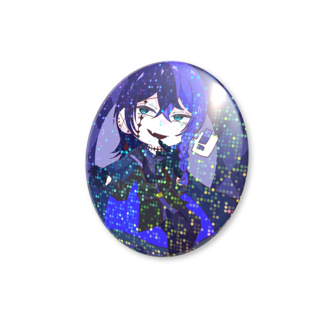 【セド】SD グリッター缶バッジ